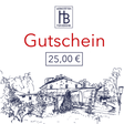 Geschenkgutschein 25 Euro
