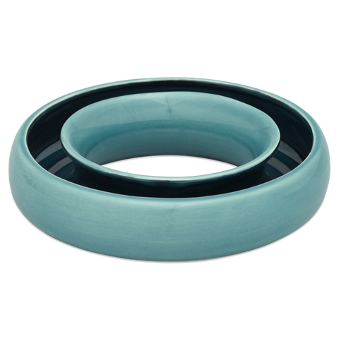 Anillo florero 735A con portavela 735A | Decoracion 053-1