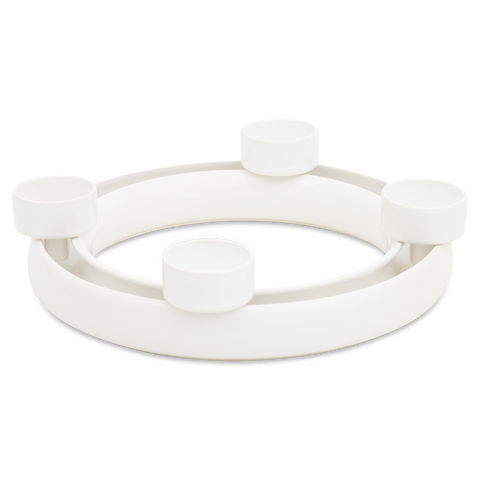 Anillo florero con 4 portavelas de té  HB 735B 735B | Decoracion 000