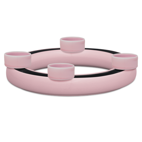 Anillo florero con 4 portavelas de té  HB 735B 735B | Decoracion 055-1