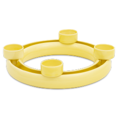 Anillo florero con 4 portavelas de té  HB 735B 735B | Decoracion 056