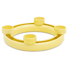 Anillo florero con 4 portavelas de té  HB 735B 735B | Decoracion 056