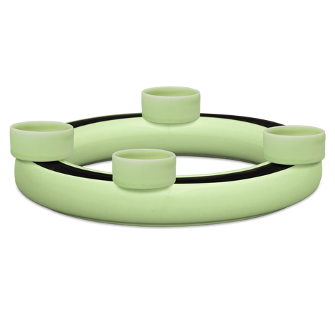Anillo florero con 4 portavelas de té  HB 735B 735B | Decoracion 059-1