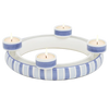 Anillo florero con 4 portavelas de té  HB 735B 735B | Decoracion 137