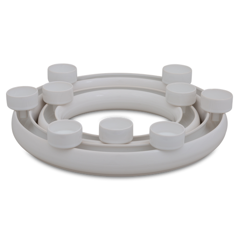 Anillo florero B + C con 9 portavelas de té HB 735 735 | Decoracion 000