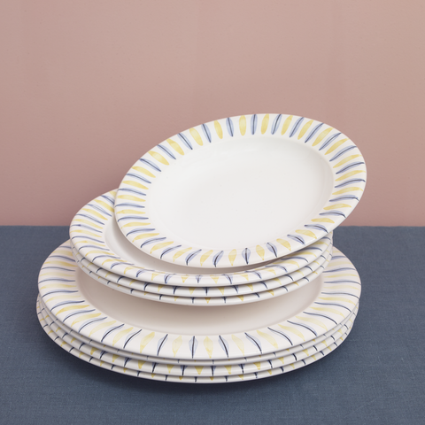 Set de platos de 8 piezas 100 | Decoracion 138