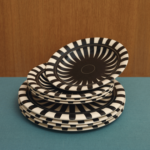 Set de platos de 8 piezas 100 | Decoracion 612