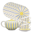 Set de té de 19 piezas 501 | Decoracion 138
