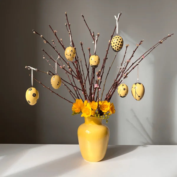 Forma 999143 - Set de huevos de Pascua y florero 8 piezas HB 726B 726