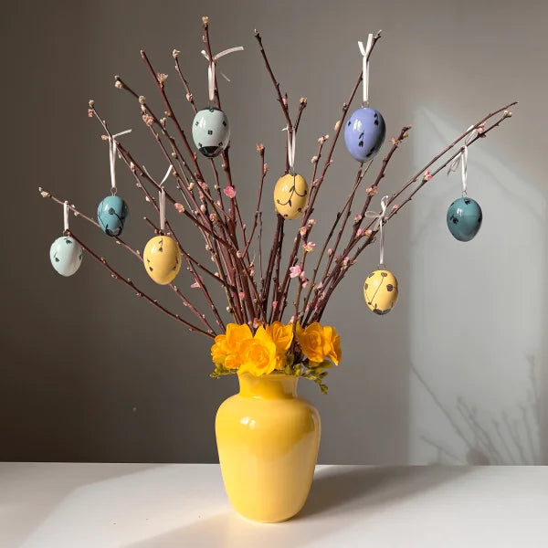 Forma 999144 - Set de huevos de Pascua y florero 9 piezas HB 726B 726