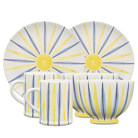 Set de desayuno de 6 piezas 526 | Decoracion 138