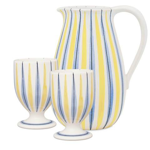 Set de Jarra y copas de 3 piezas 1100 | Decoracion 138