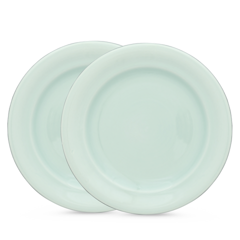 Set de platos planos de 2 piezas 123 | Decoracion 050-1