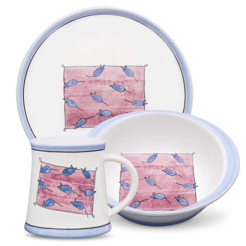 Vajlla infantil de 3 piezas 565 | Decoracion 243